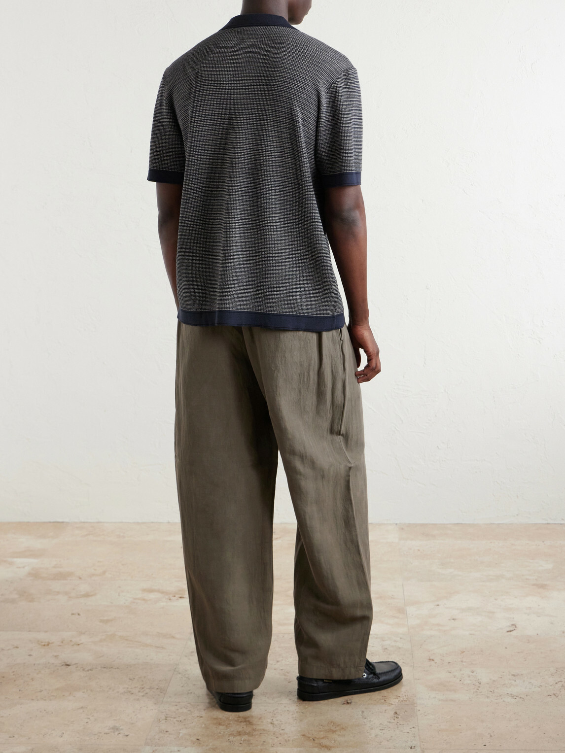 Rag & Bone - Camp-Collar Cotton-Blend Shirt - Blue