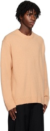 Wooyoungmi Orange Crewneck Sweater