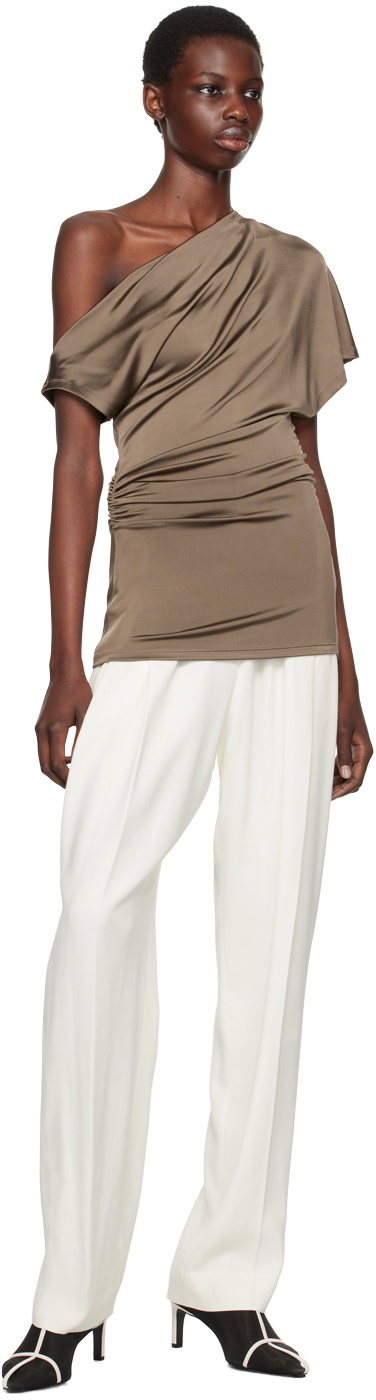 TOVE White Emery Trousers