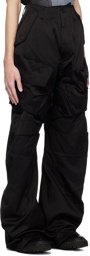 Julius Black Gas Mask Cargo Pants