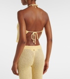Bananhot Liz sequined halterneck top