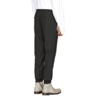 Juun.J Black Wool Drawstring Trousers