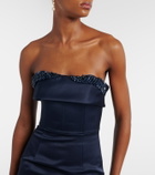 Rachel Gilbert Laira embellished cocktail dress