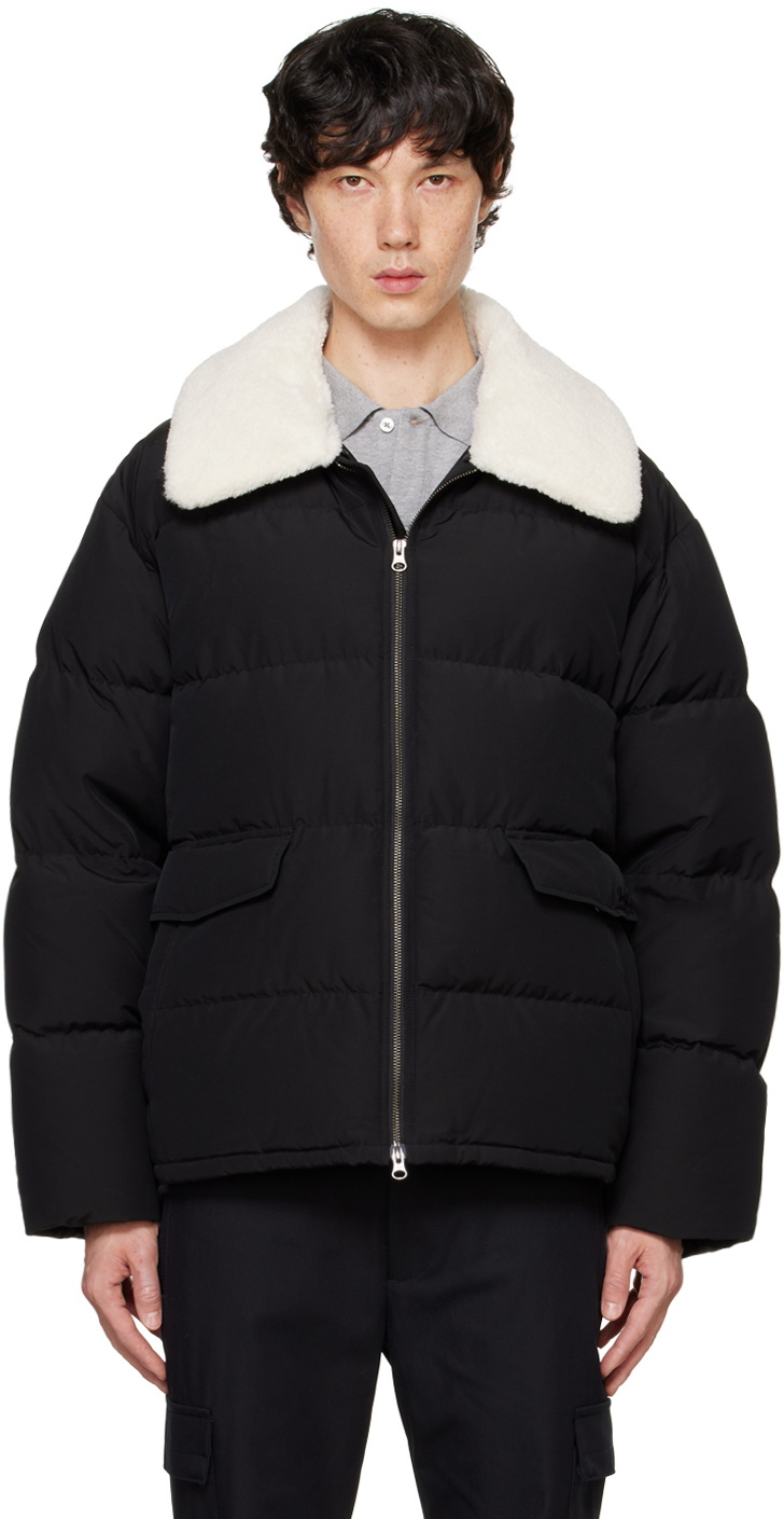 ★NEW★DUNST★UNISEX HOODED VOLUME  DOWN JACKET Dunst Black Hooded Volume Down Jacket Dunst