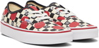 Valentino Garavani Black & White Vans Edition Low-Top VLogo Checkerboard Sneakers