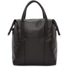 Maison Margiela Black Leather Shopper Tote