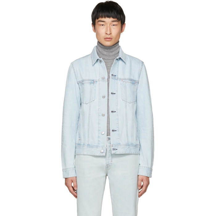 Photo: Acne Studios Blue Denim Pass Jacket 