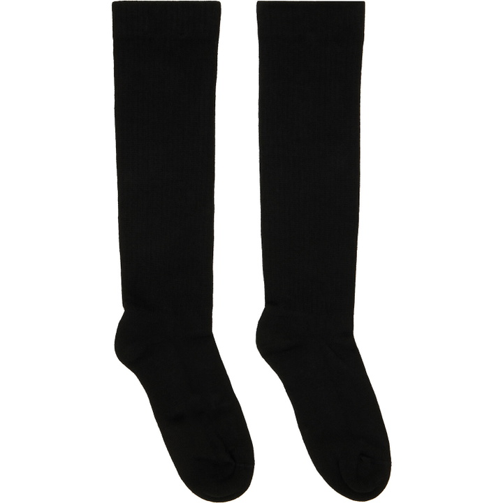 Photo: Rick Owens DRKSHDW Black Tower Pentagram Socks