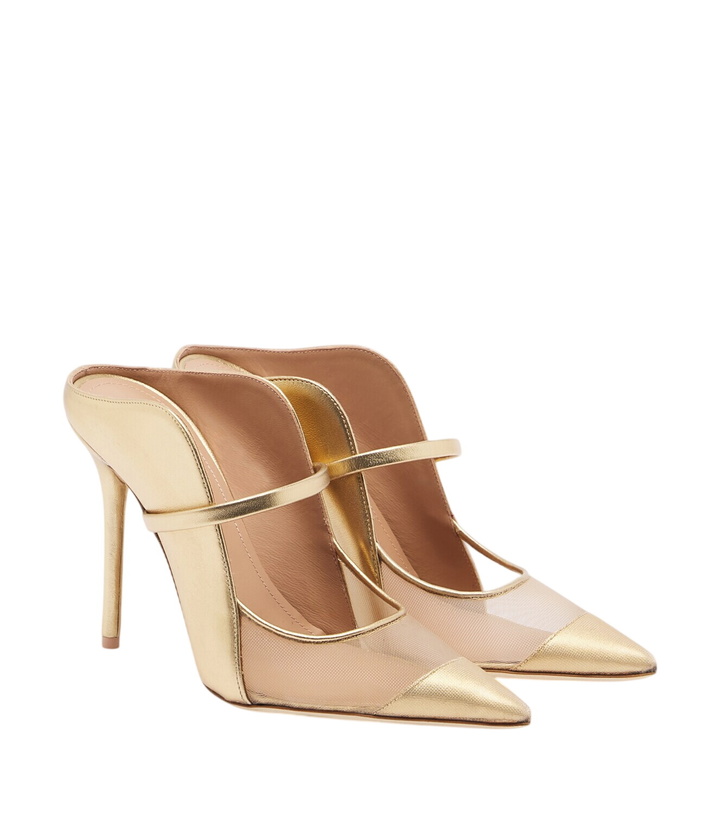 Photo: Malone Souliers Maureen leather and mesh mules
