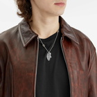 TwoJeys Men's Motel Necklace in Silver 