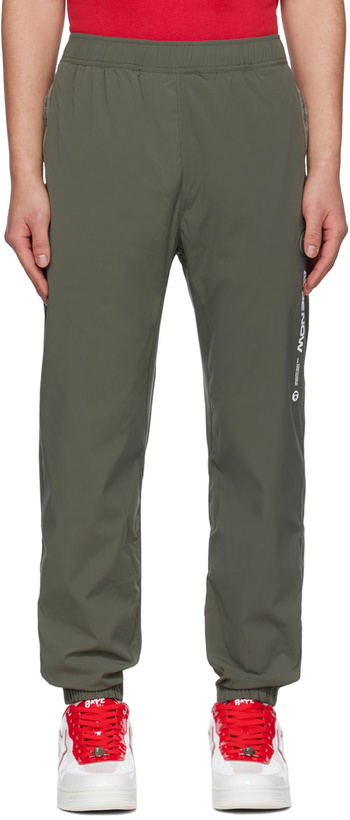 Photo: AAPE by A Bathing Ape Khaki Drawstring Lounge Pants