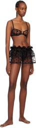 Le Petit Trou Black Sheer Briefs