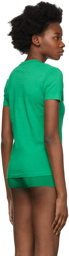 JACQUEMUS Green 'Le T-Shirt Jacquemus' T-Shirt