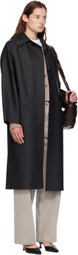 KASSL Editions Black Original Below Rubber Coat