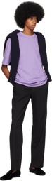 Massimo Alba Purple Nevis T-Shirt