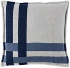 R+D.LAB Blue & Gray Rete Cushion