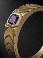 Jacquie Aiche - Gold Tanzanite Ring - Purple