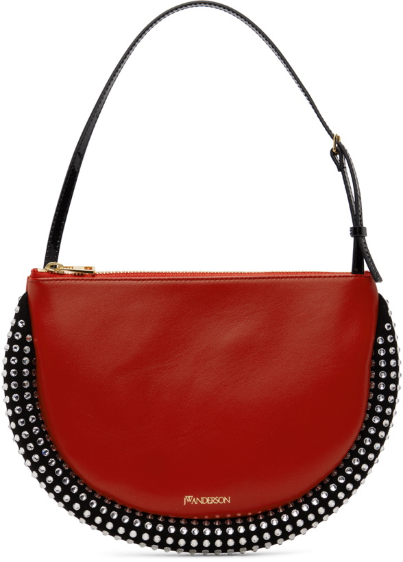 Photo: JW Anderson Red & Black Bumper Moon Bag