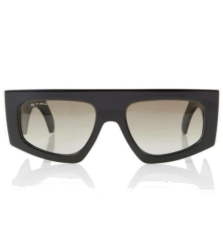 Photo: Etro Etroscreen rectangular sunglasses