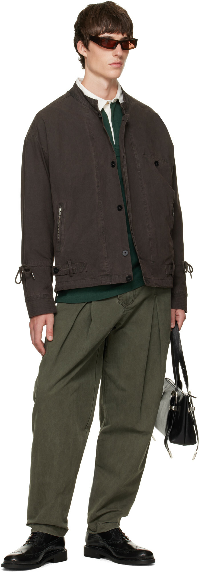Entire Studios Khaki Seb Trousers