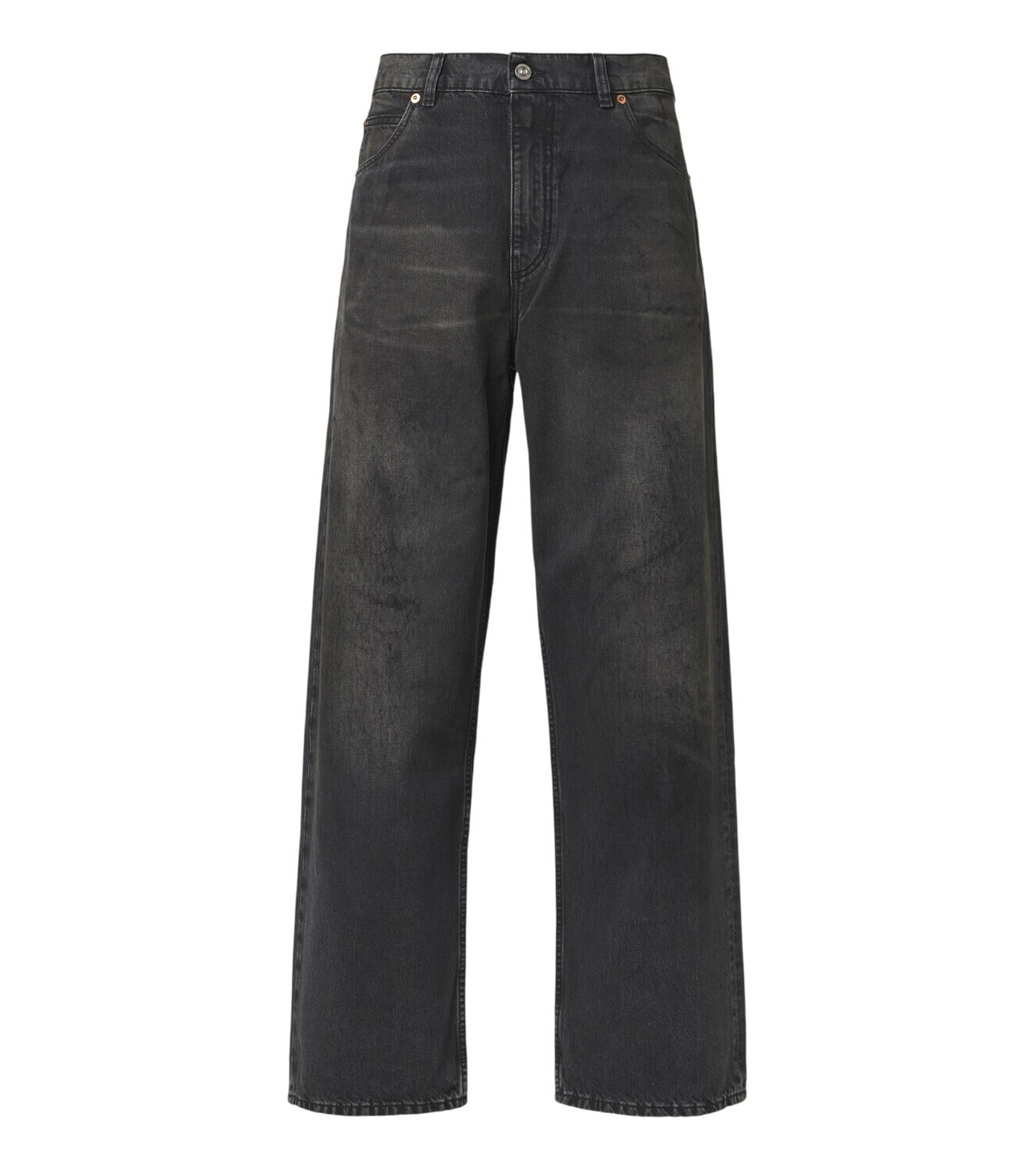 Our Legacy Men's Formal Cut Jean in Mid Blue Bleach Denim Our Legacy