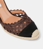 Aquazzura Sunburst 120 espadrille wedges