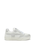 Diesel S-D-Ollie - Distressed sneakers in leather and suede - Sneakers Mens in White