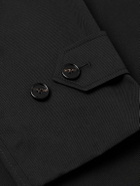 Burberry - Cotton-Gabardine Trench Coat - Black