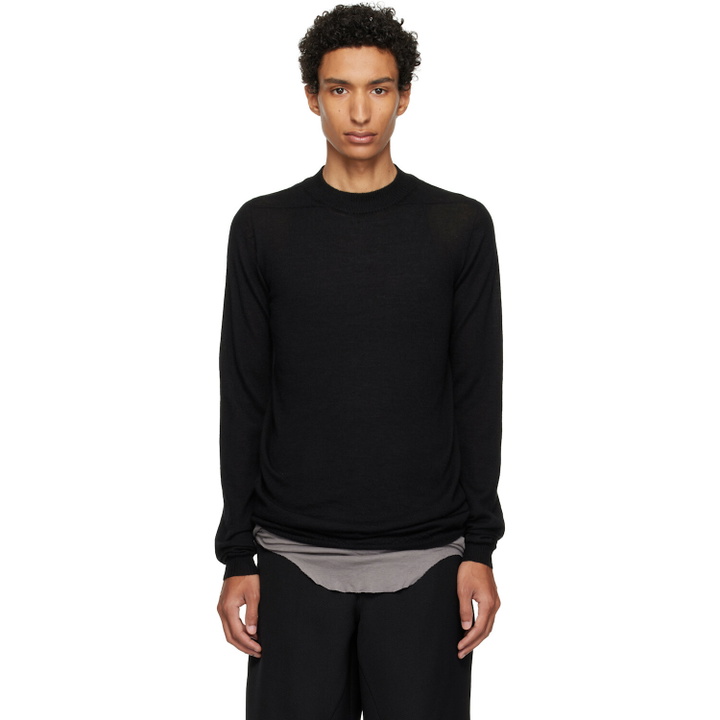 Photo: Rick Owens Black Tower Level Lupetto Sweater