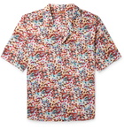 Missoni - Camp-Collar Printed Cotton Shirt - Red