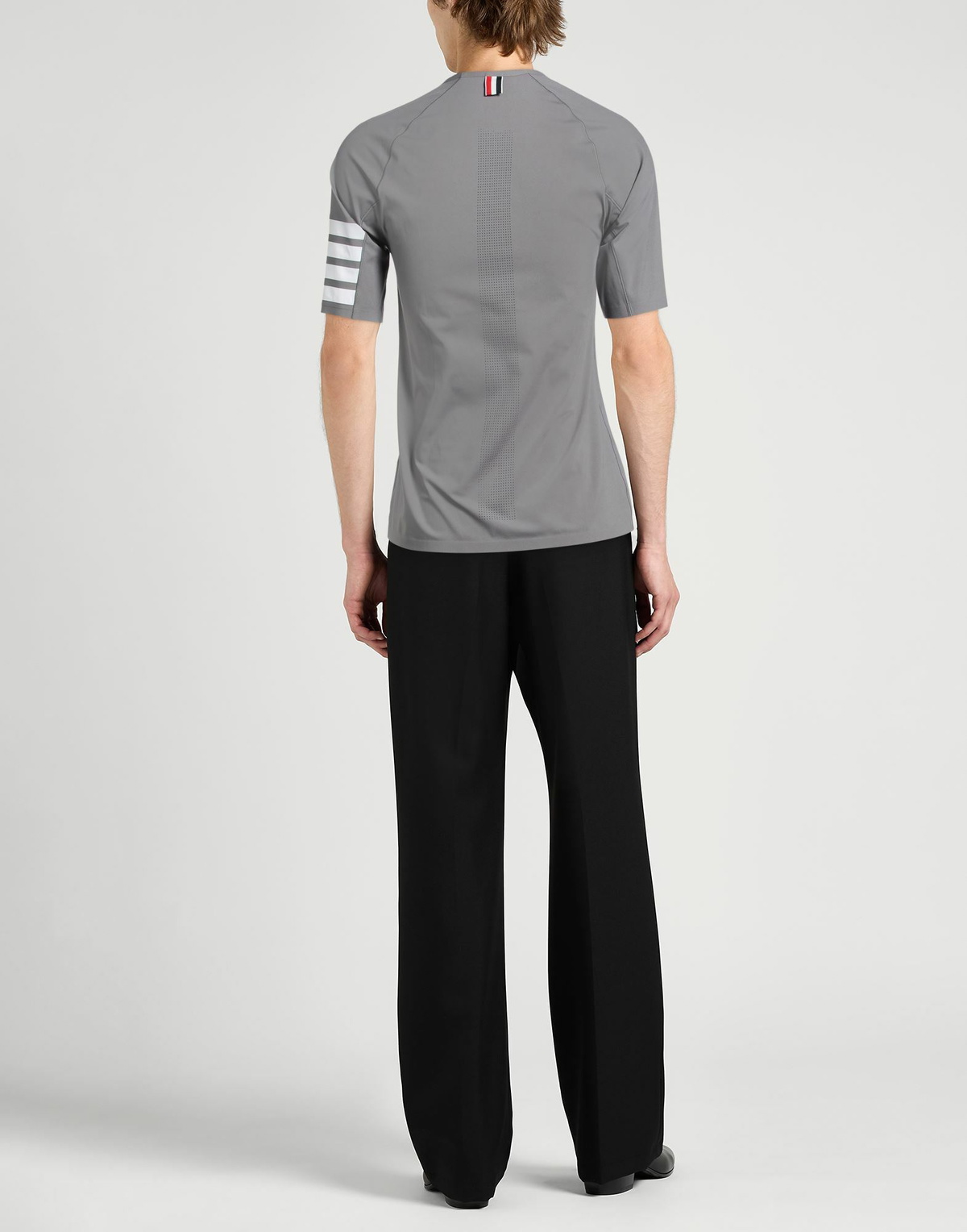 Thom Browne Mens T-shirt in Grey