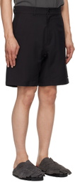 We11done Black Classic Shorts