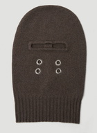 Knitted Balaclava in Light Grey