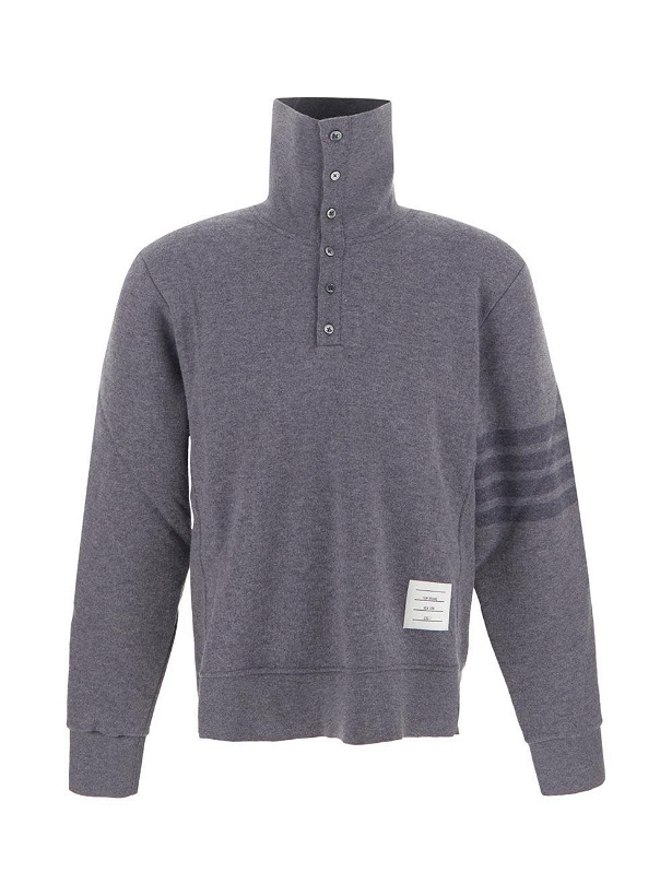 Photo: Thom Browne Funnel Neck Pullover