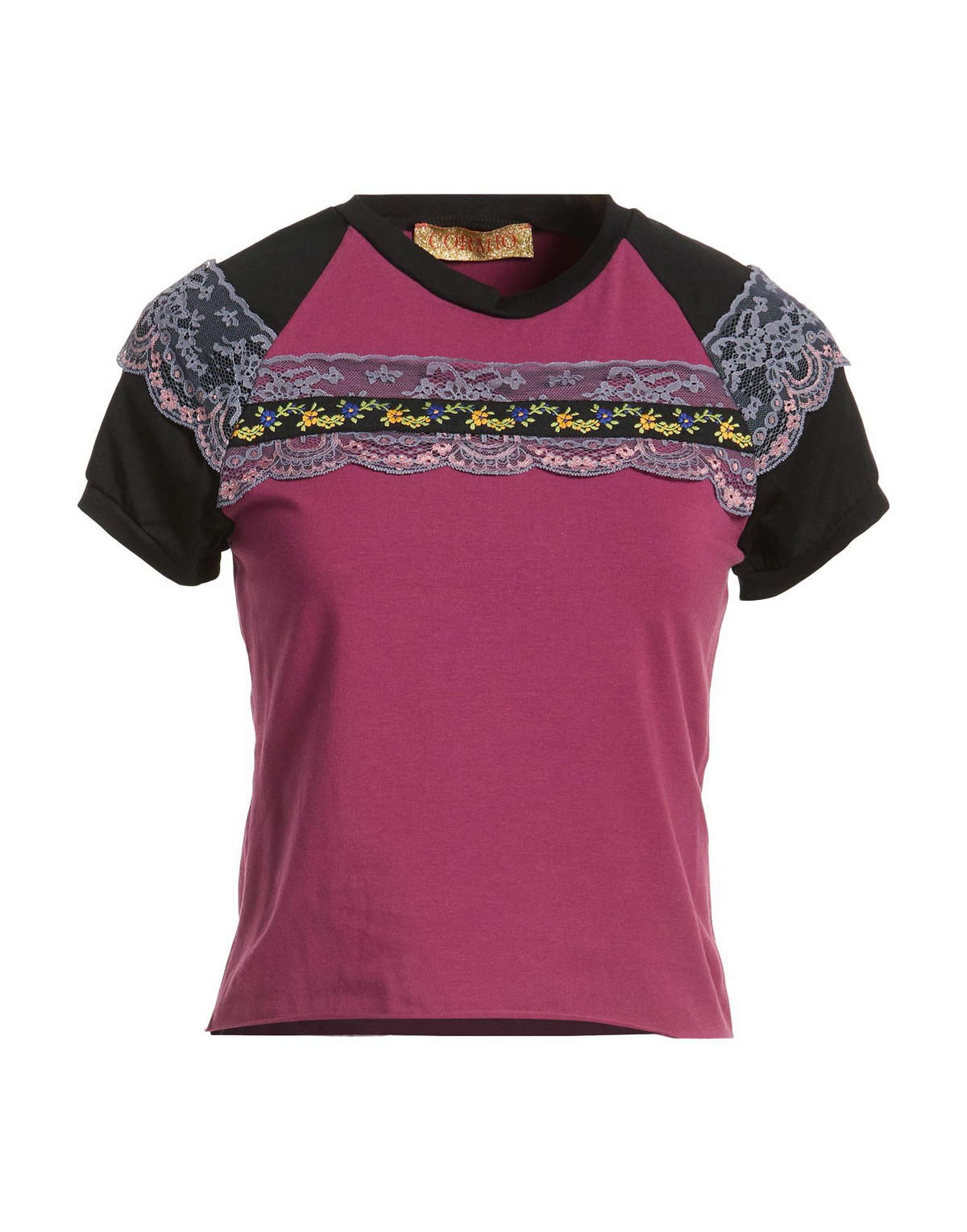 Cormio Womens T-shirt in Plum