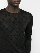 MARINE SERRE - Monogram Long Sleeve T-shirt