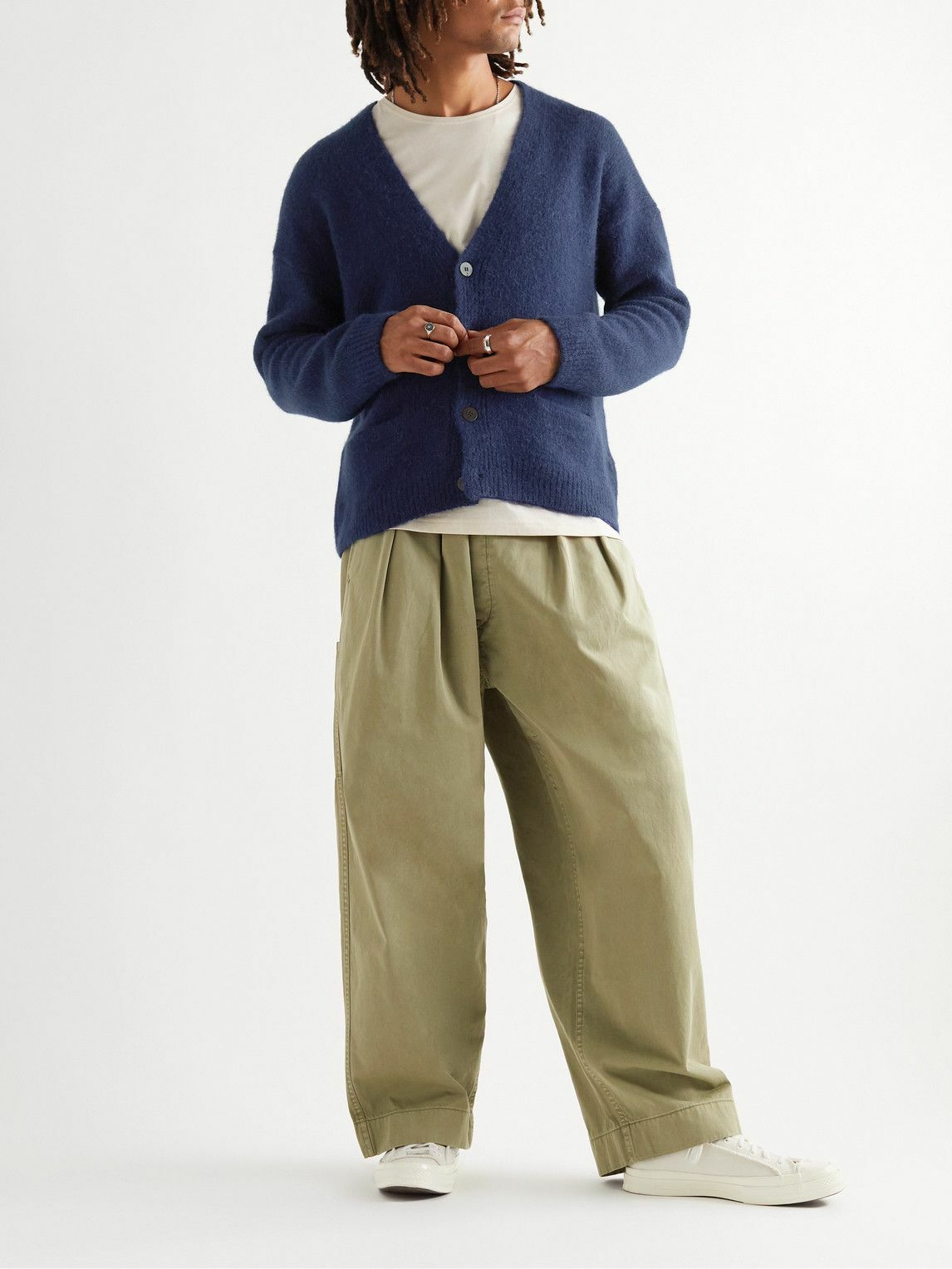 La Paz - Knitted Cardigan - Blue