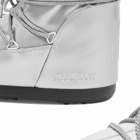 Moon Boot Women's Icon Low Glance Boots in Silver
