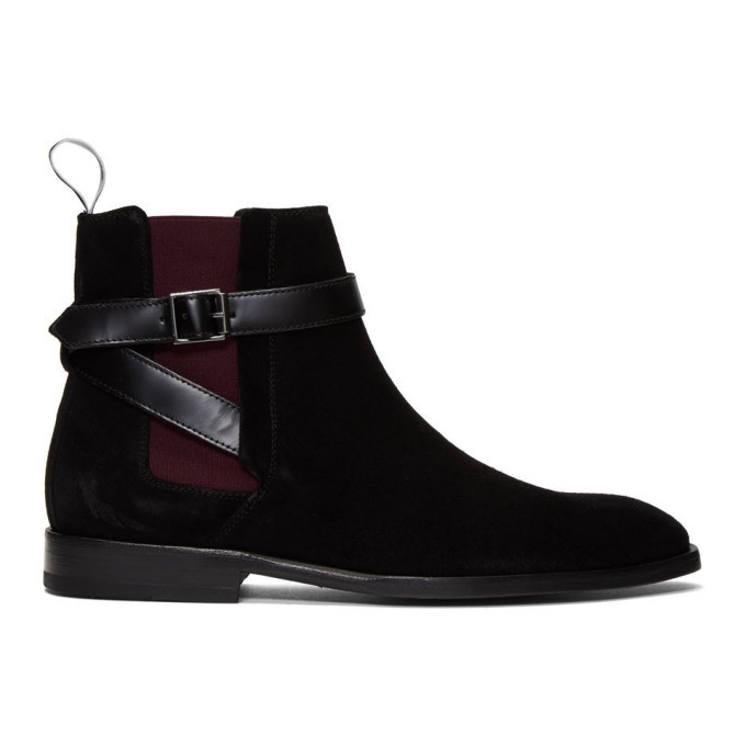 Photo: PS by Paul Smith Black Suede Harrow Chelsea Boots