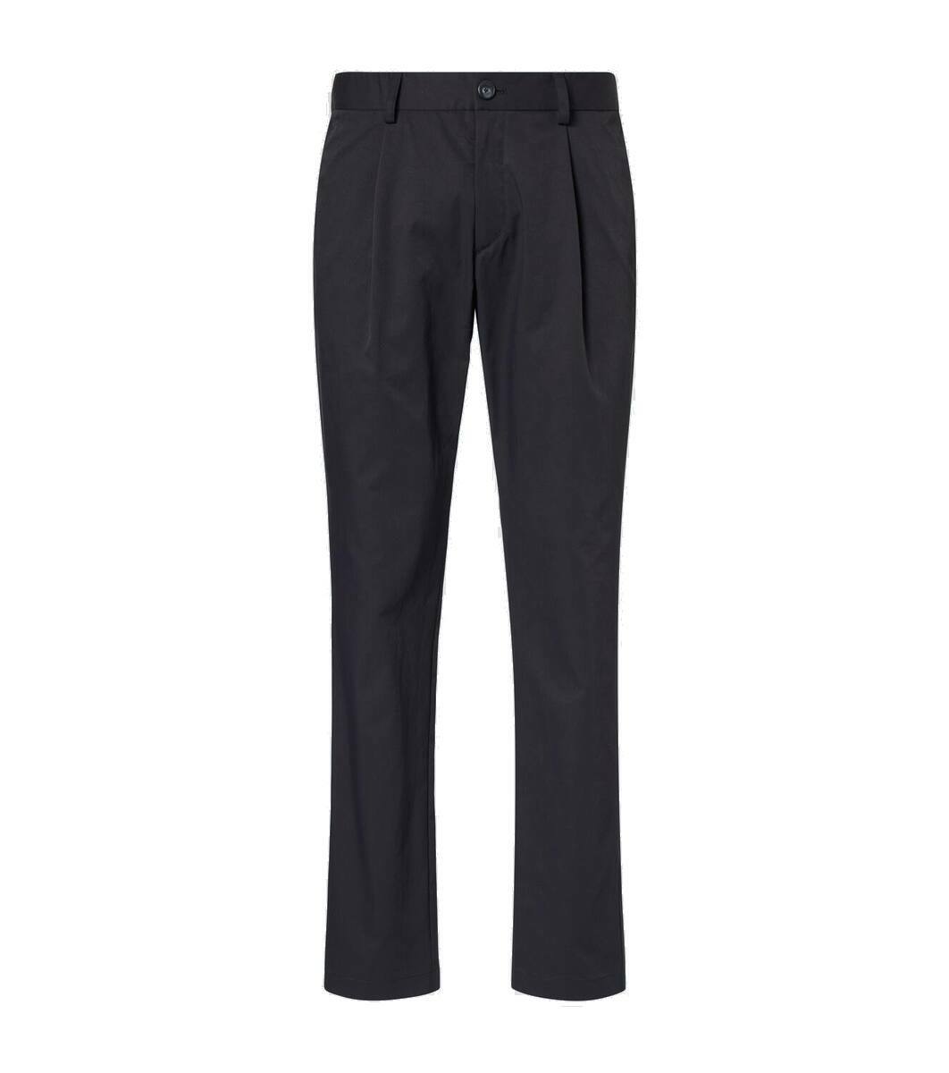 Herno Bicolor Elastane Casual Pants