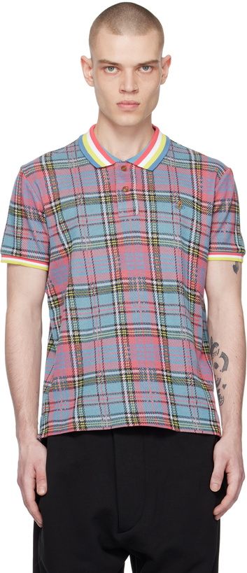 Photo: Vivienne Westwood Multicolor Plaid Polo