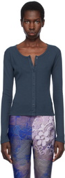 Gil Rodriguez Navy Sophie Cardigan