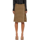 Wales Bonner Khaki Cosmic Midi Skirt