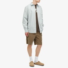 Wood Wood Men's Nico Poplin Shirt in Frosty Pinstripe