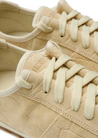 Jacquemus Les Tennis Textured Suede Sneakers Ivory