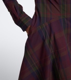 Polo Ralph Lauren Plaid cotton-blend shirt dress