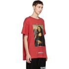 Off-White SSENSE Exclusive Red Mona Lisa T-Shirt