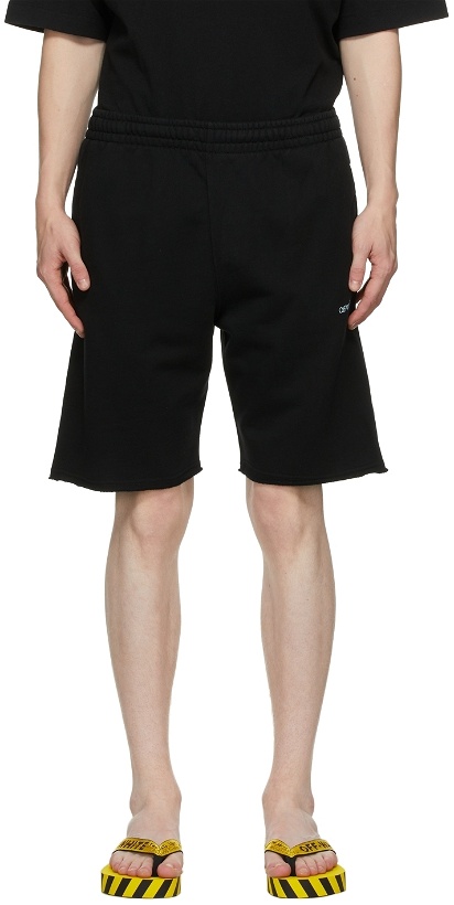 Photo: Off-White Black Marker Logo Shorts