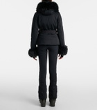 Goldbergh Giselle faux fur-trimmed ski jacket