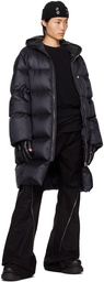 Rick Owens Black Moncler Edition Down Coat